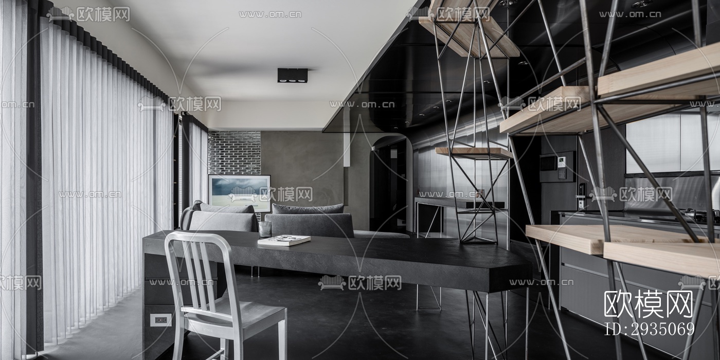 高级灰平层效果图下载（渲染图7）