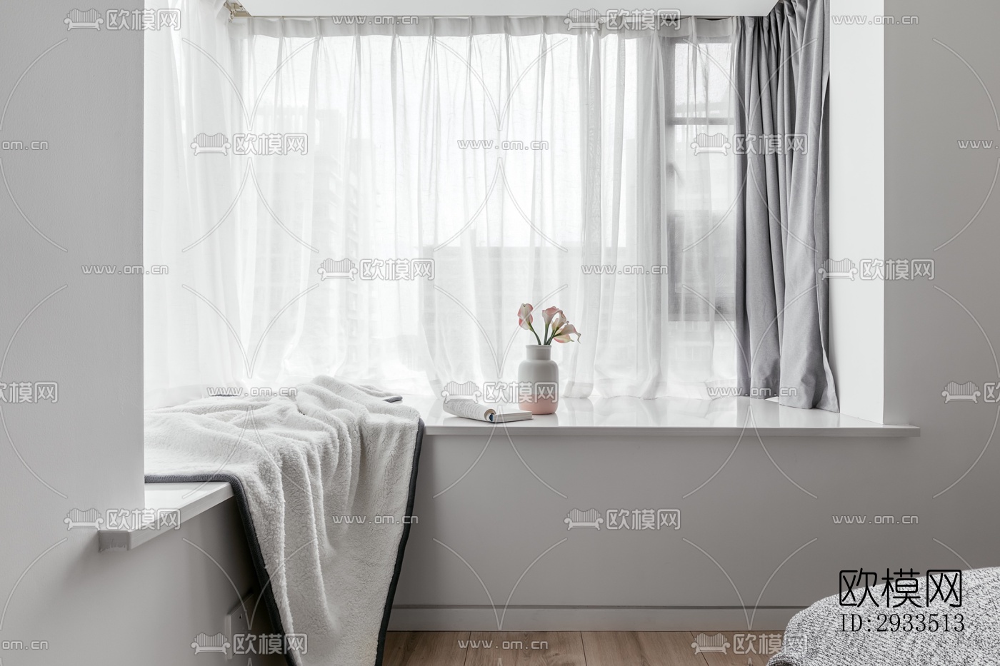 北欧公寓效果图下载（渲染图12）