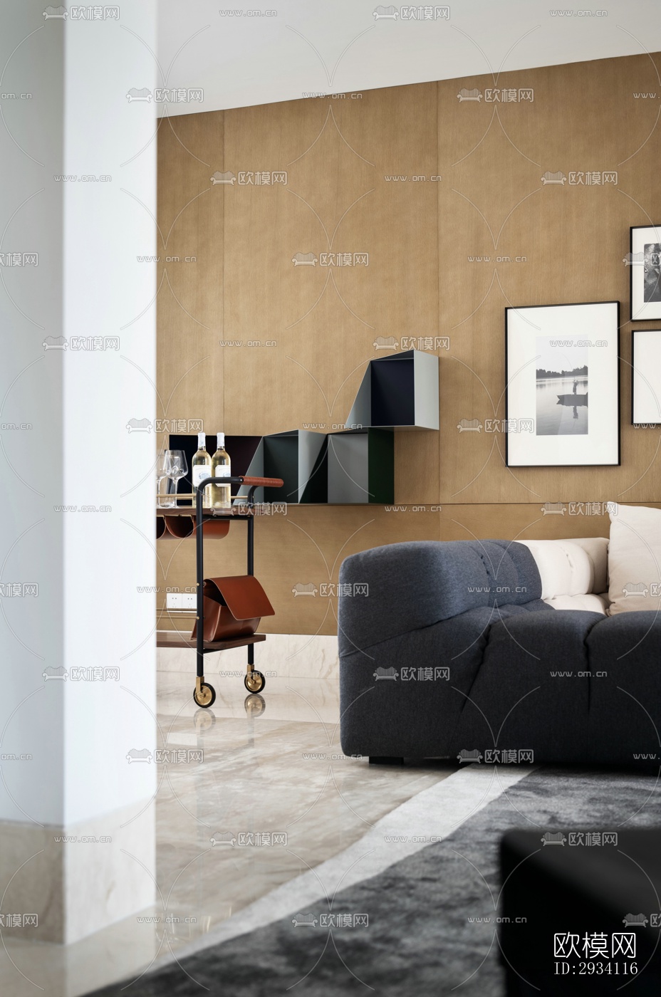 现代别墅效果图下载（渲染图19）