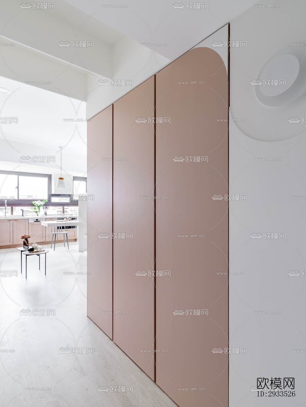 北欧公寓效果图下载（渲染图9）