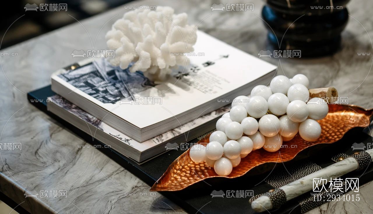 新中式别墅效果图下载（渲染图1）