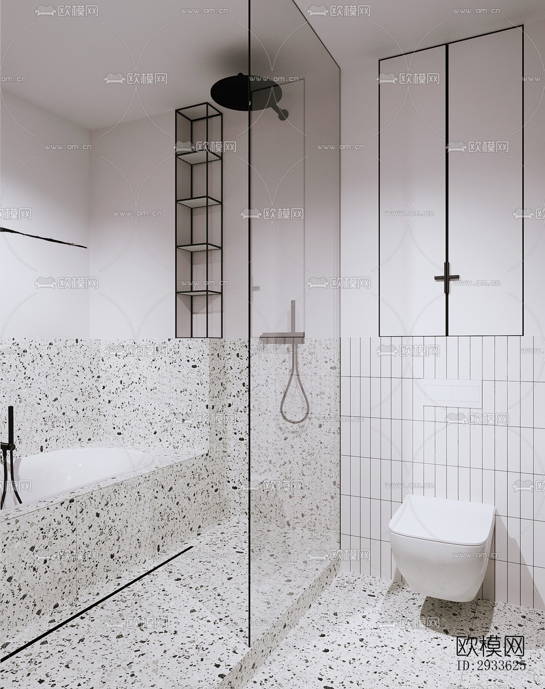 北欧公寓效果图下载（渲染图5）