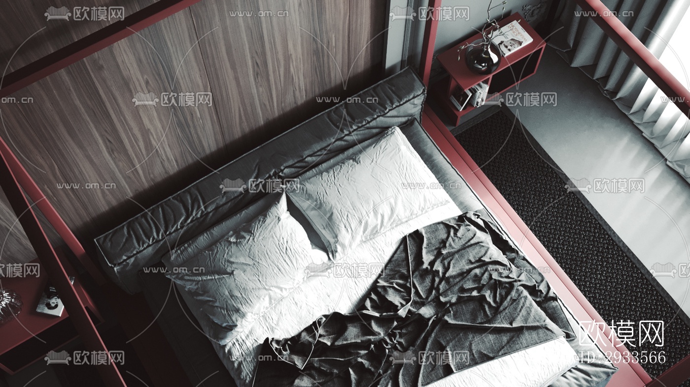 北欧公寓效果图下载（渲染图11）