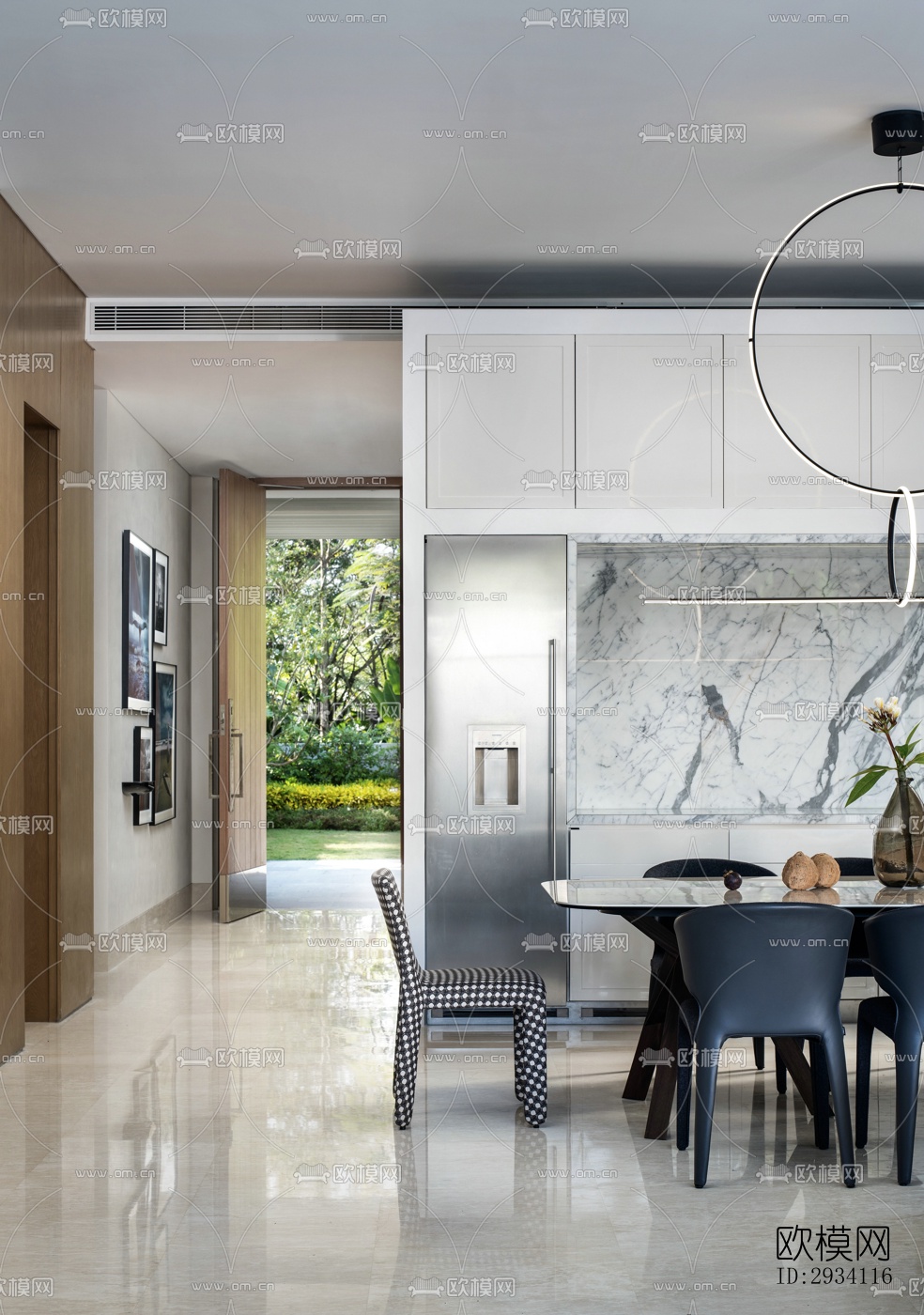 现代别墅效果图下载（渲染图6）