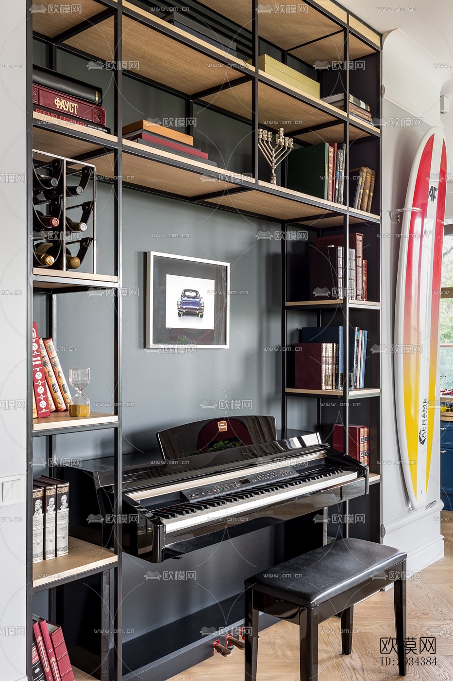 北欧平层效果图下载（渲染图17）