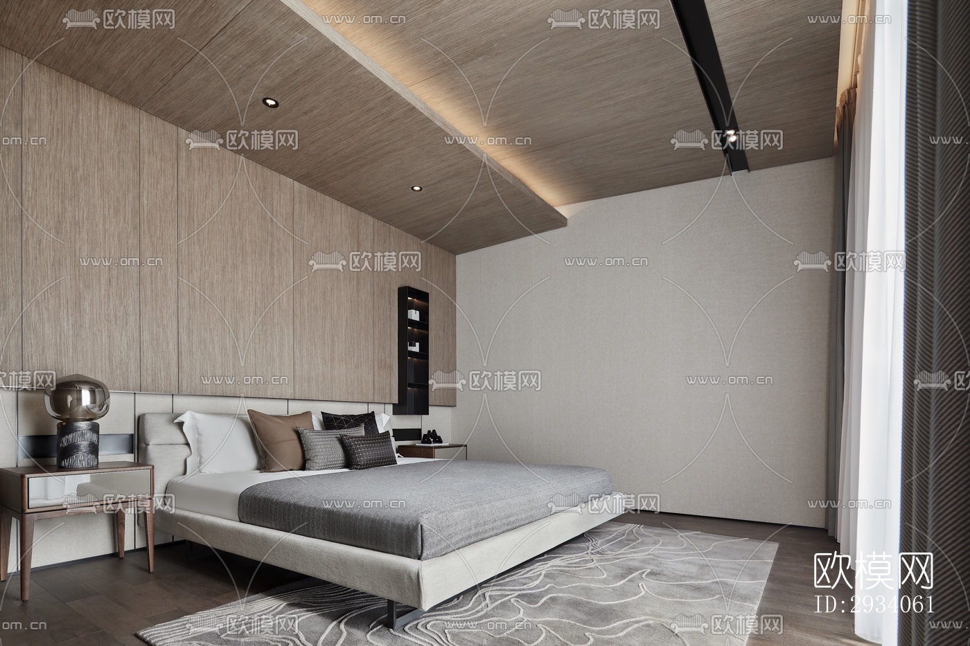 现代别墅效果图下载（渲染图2）