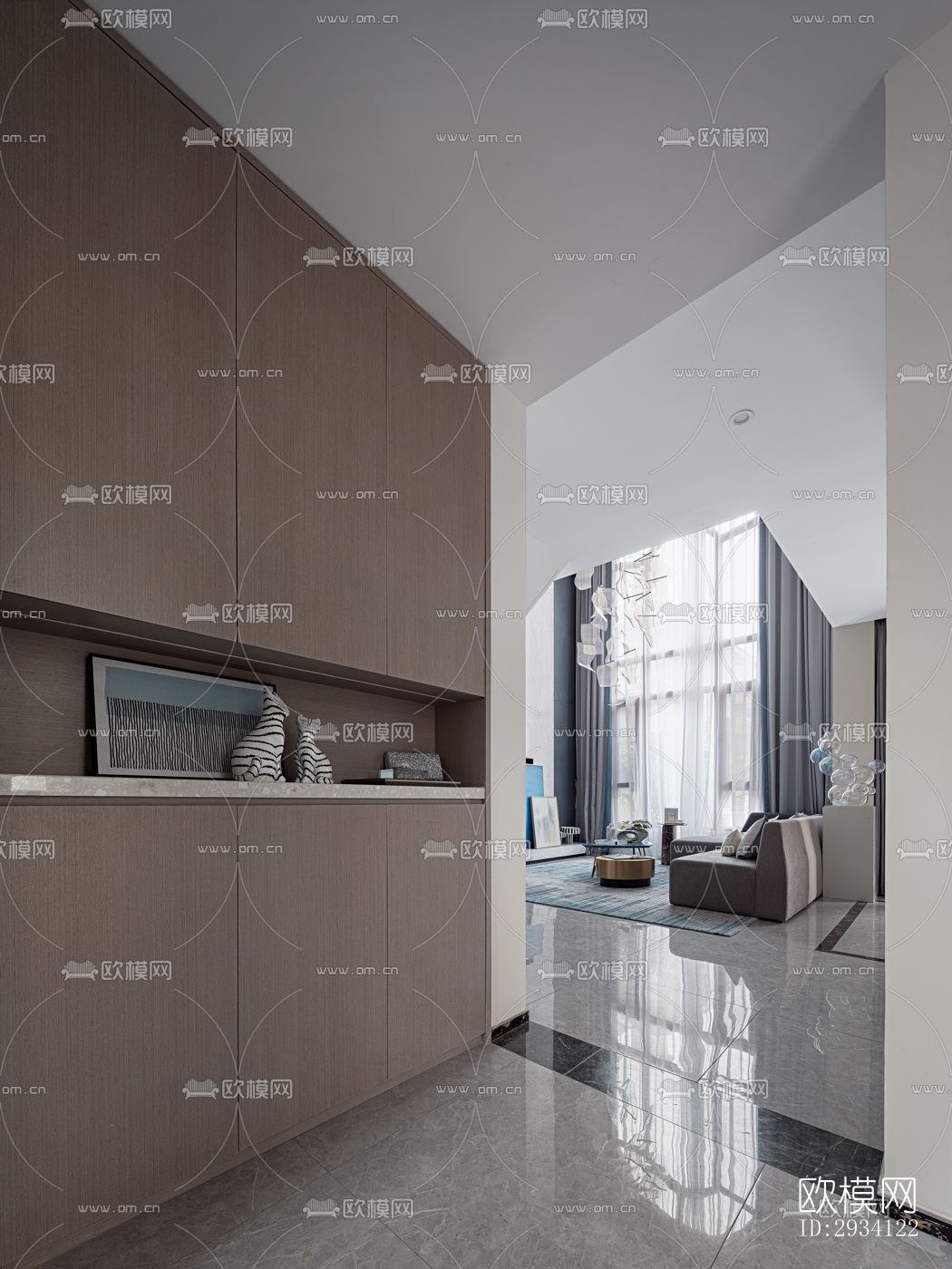 现代别墅效果图下载（渲染图12）