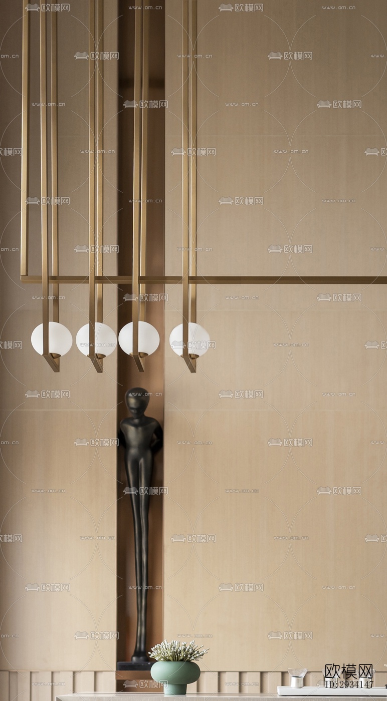 现代别墅效果图下载（渲染图17）