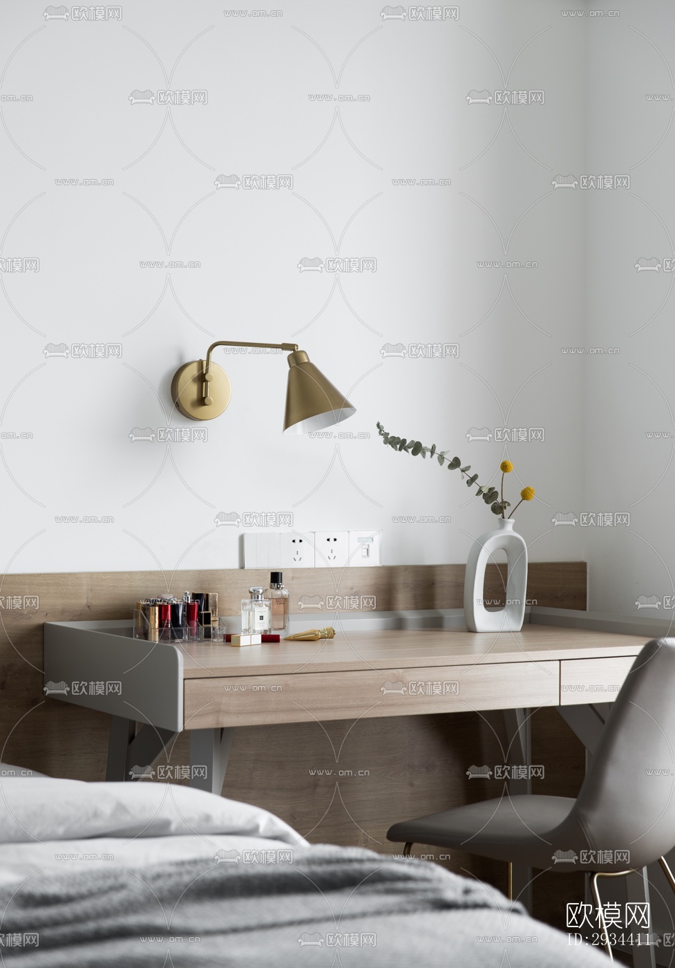 北欧平层效果图下载（渲染图13）