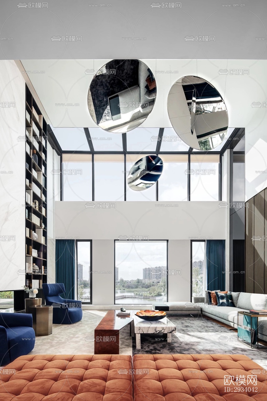 现代别墅效果图下载（渲染图17）