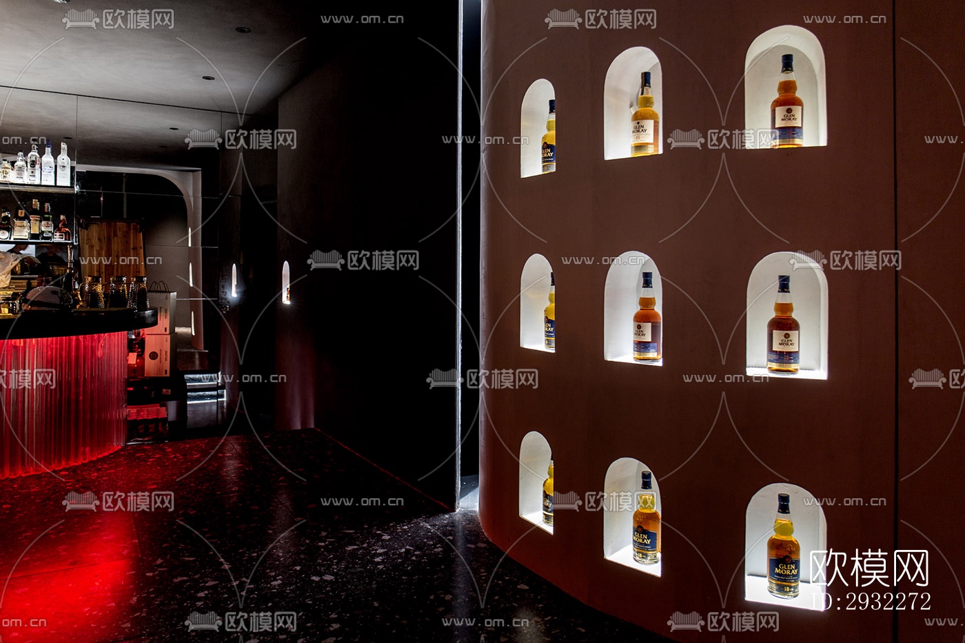 侘寂酒吧效果图下载（渲染图3）