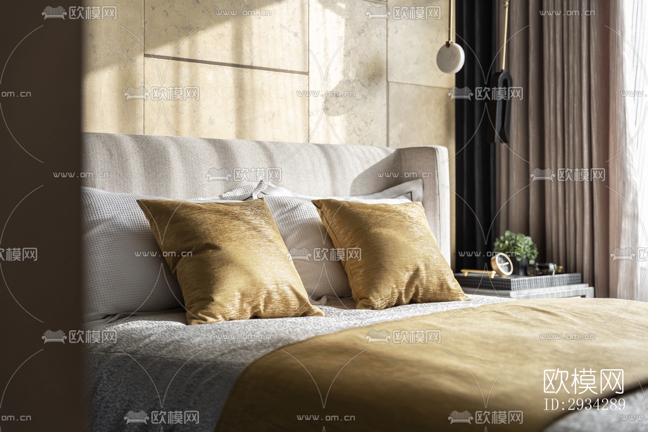 现代复式效果图下载（渲染图14）