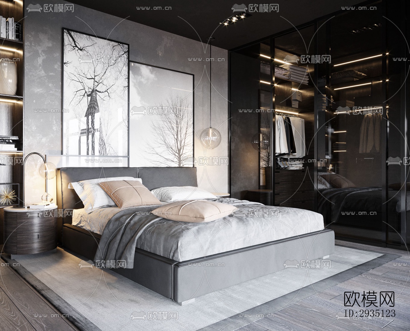 高级灰平层效果图下载（渲染图10）