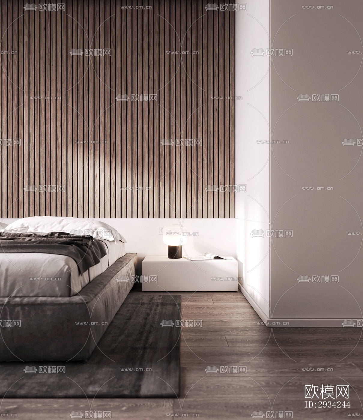 现代复式效果图下载（渲染图6）