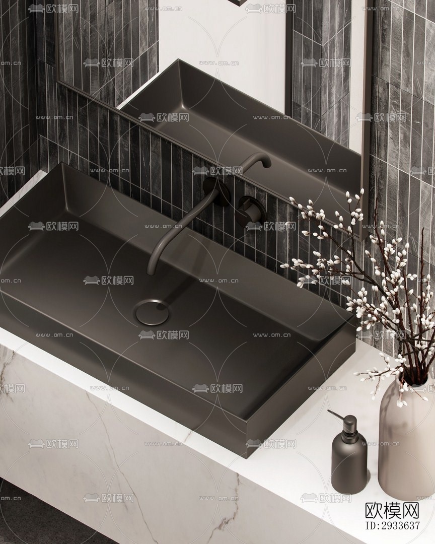 北欧公寓效果图下载（渲染图12）