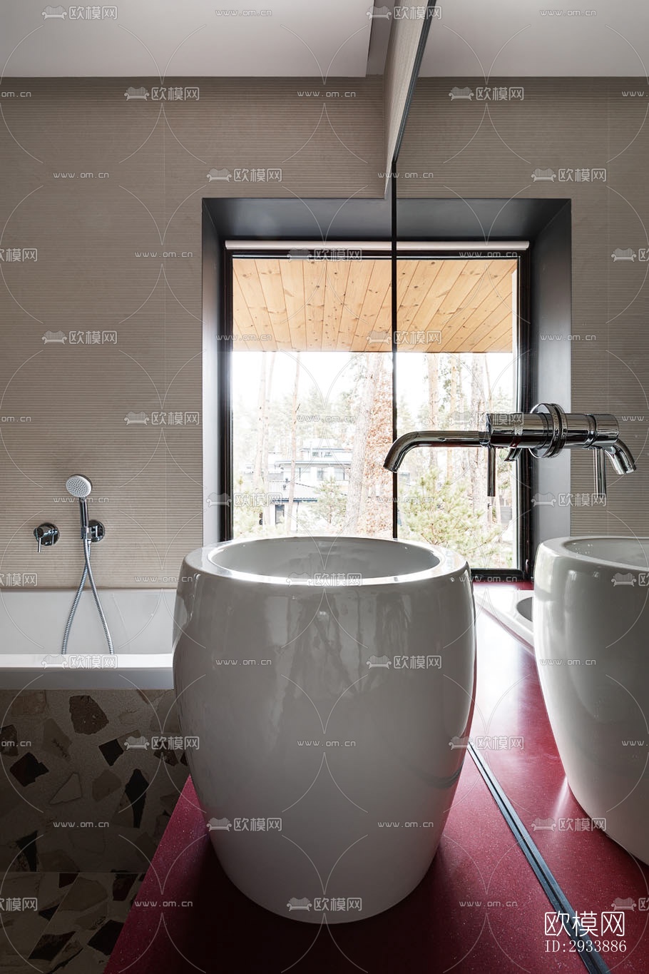 北欧别墅效果图下载（渲染图10）