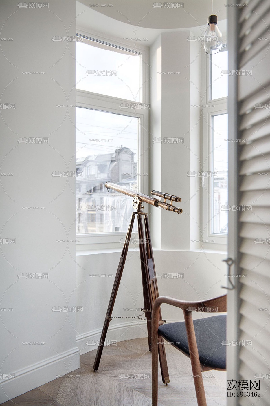 北欧公寓效果图下载（渲染图10）