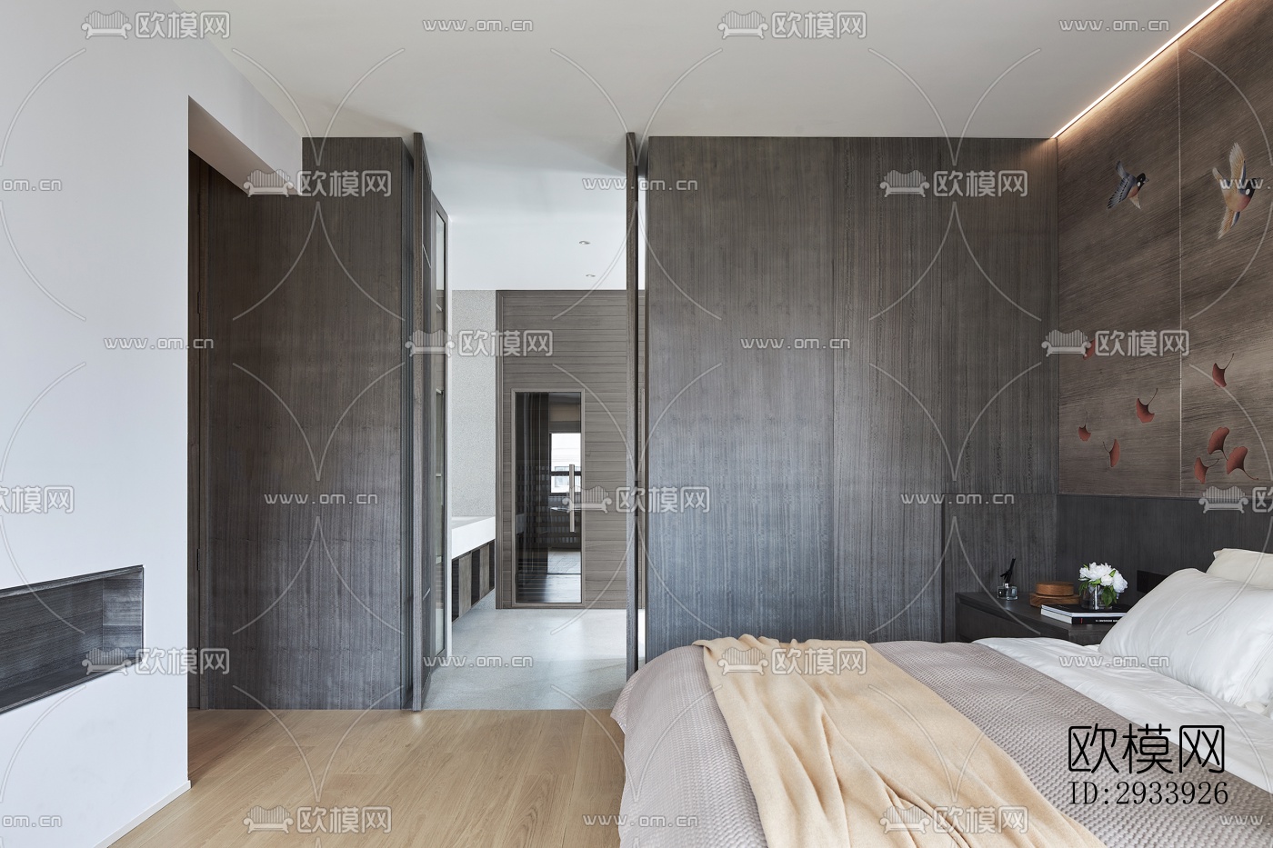 新中式别墅效果图下载（渲染图6）