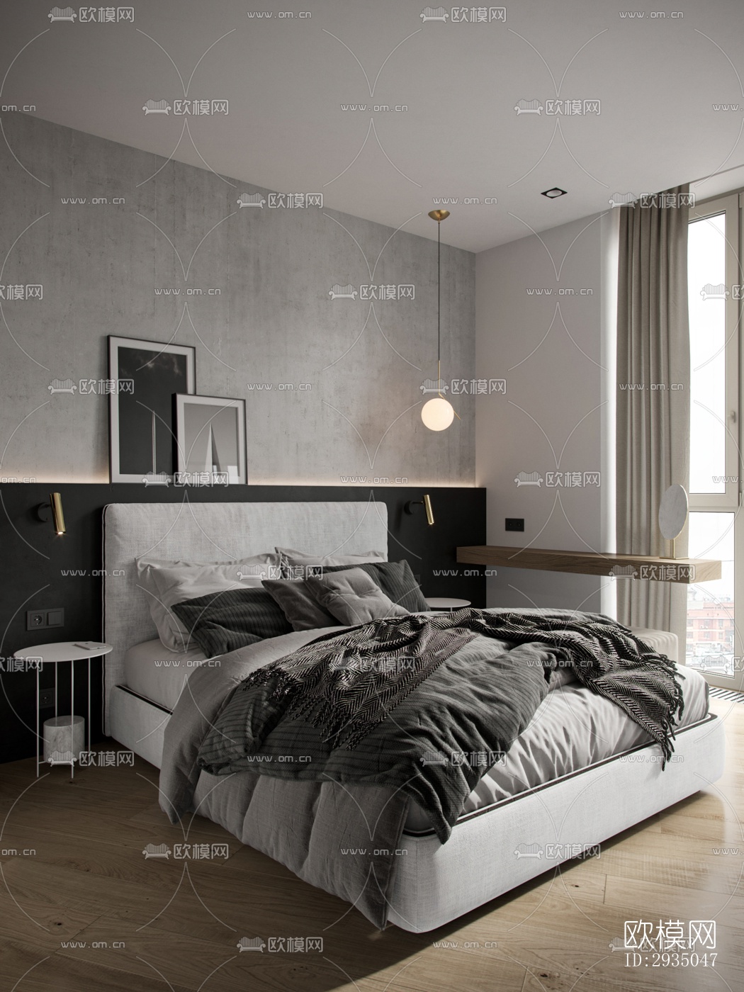 高级灰平层效果图下载（渲染图1）