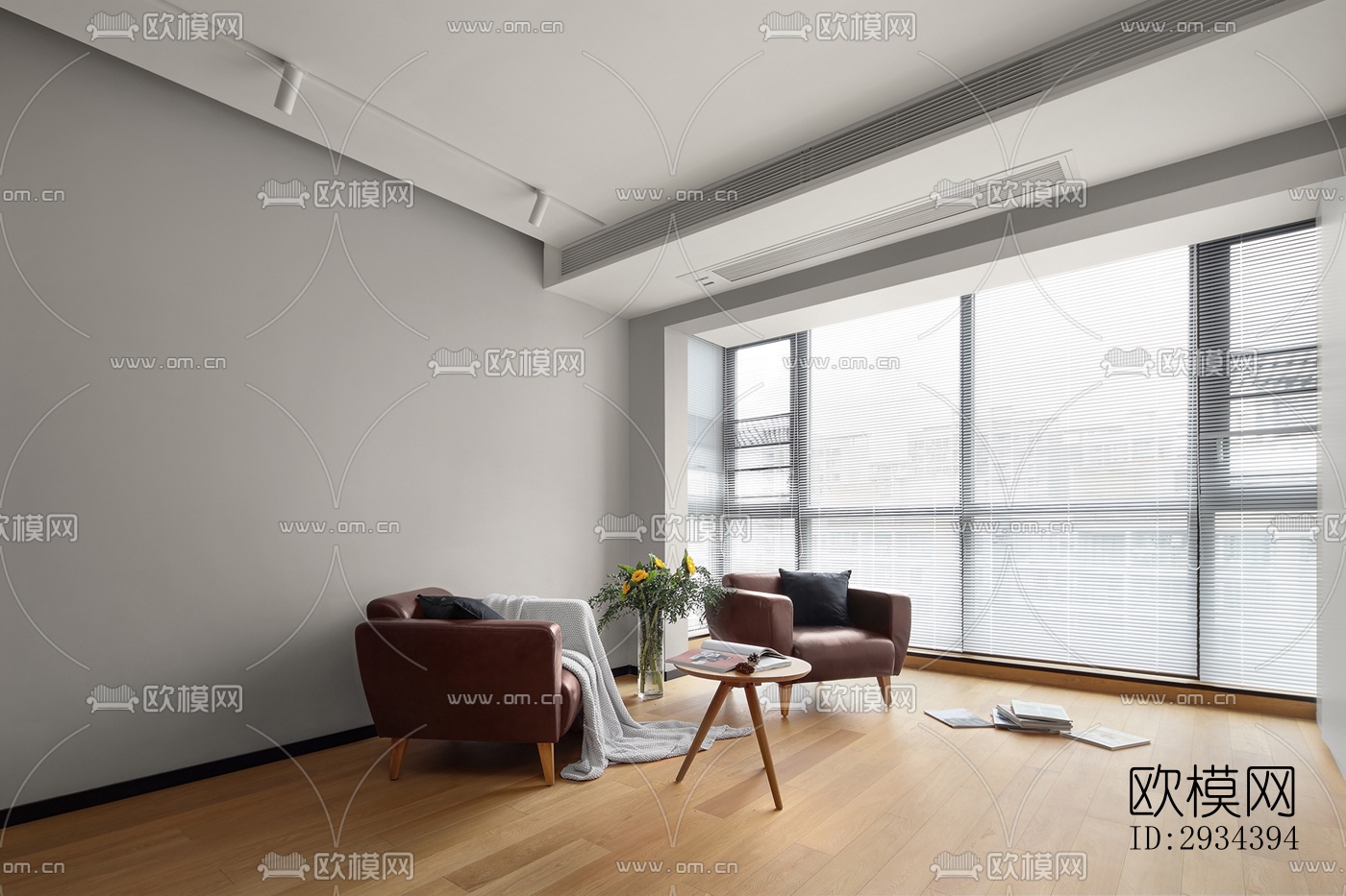 北欧平层效果图下载（渲染图18）