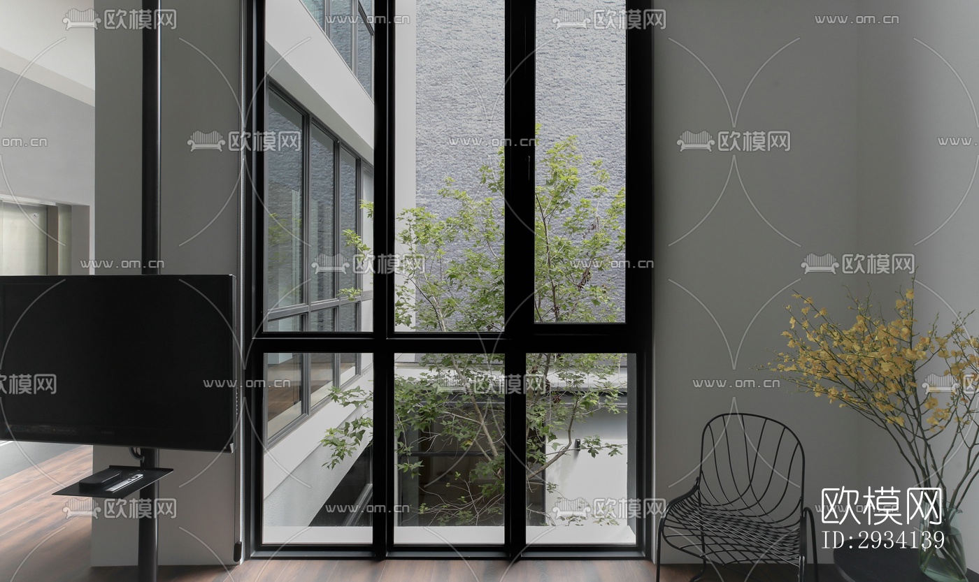 现代别墅效果图下载（渲染图4）