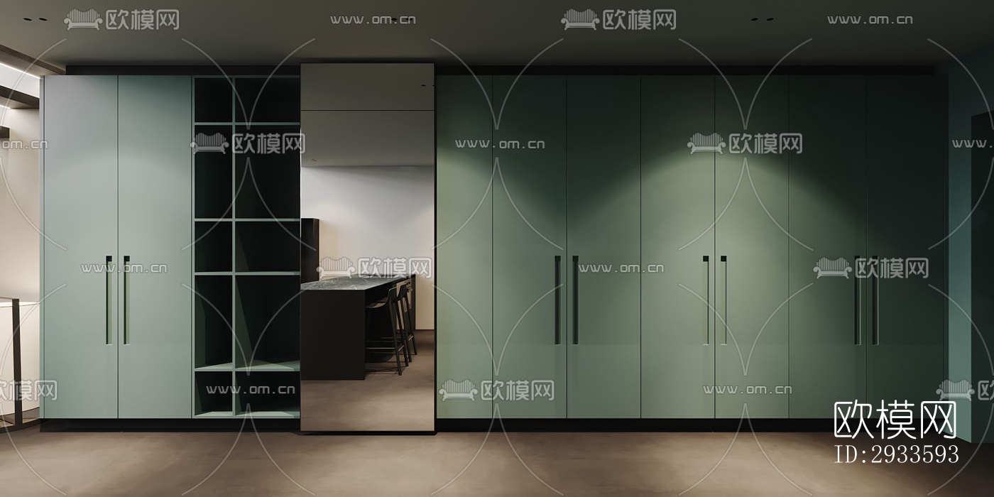 北欧公寓效果图下载（渲染图20）