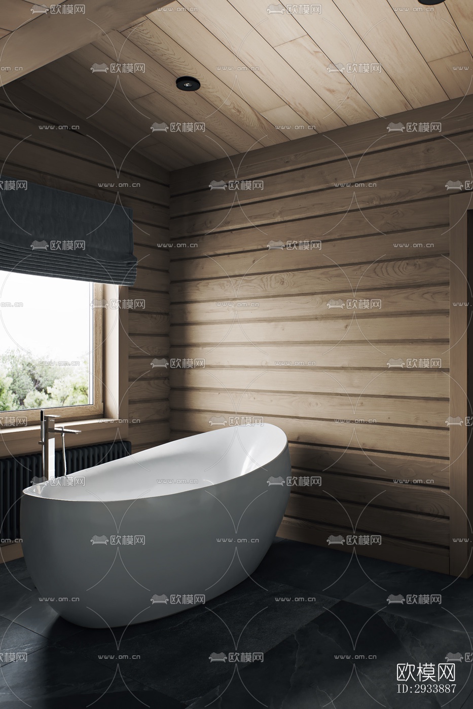 北欧别墅效果图下载（渲染图15）