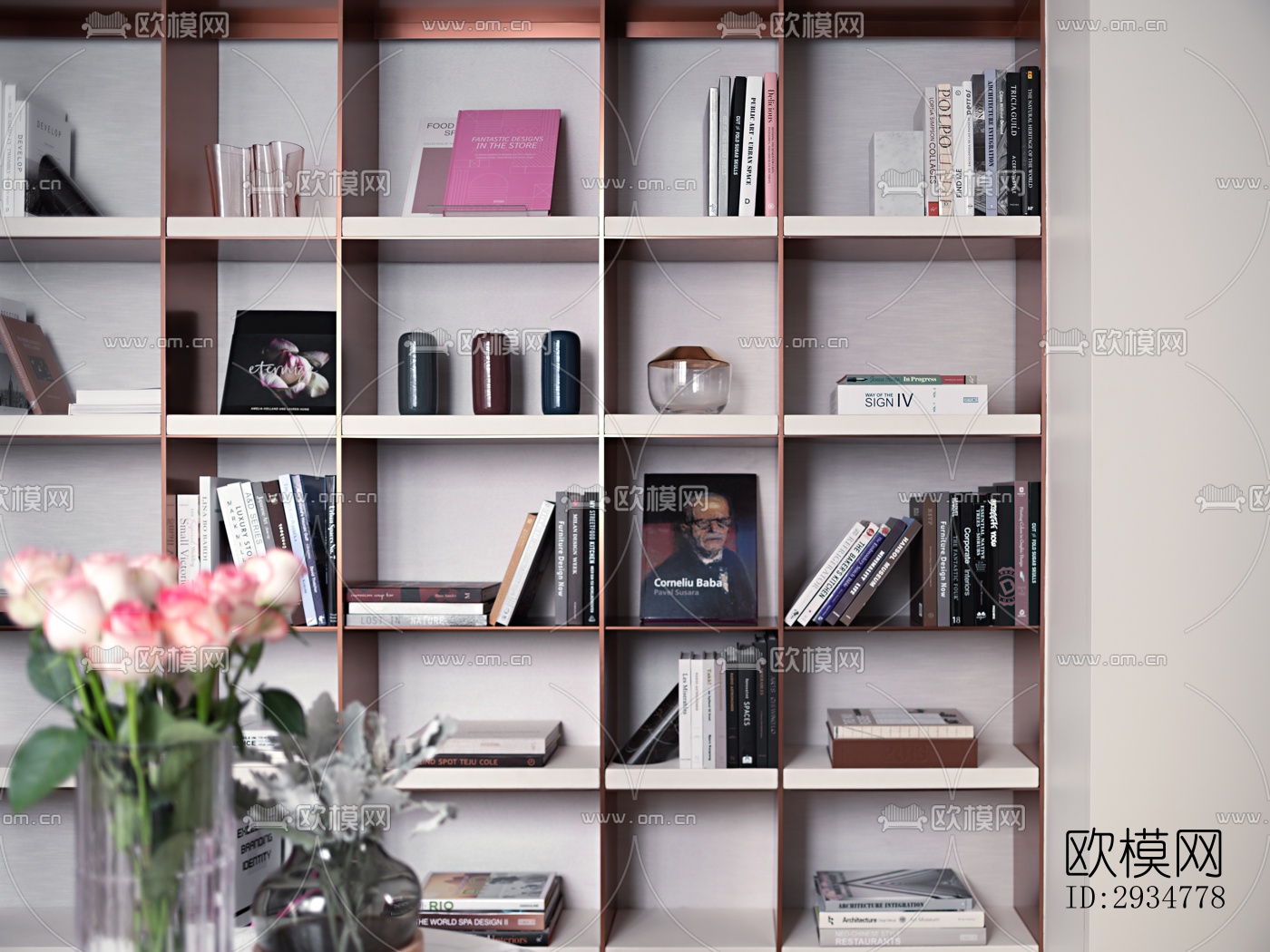 现代平层效果图下载（渲染图15）