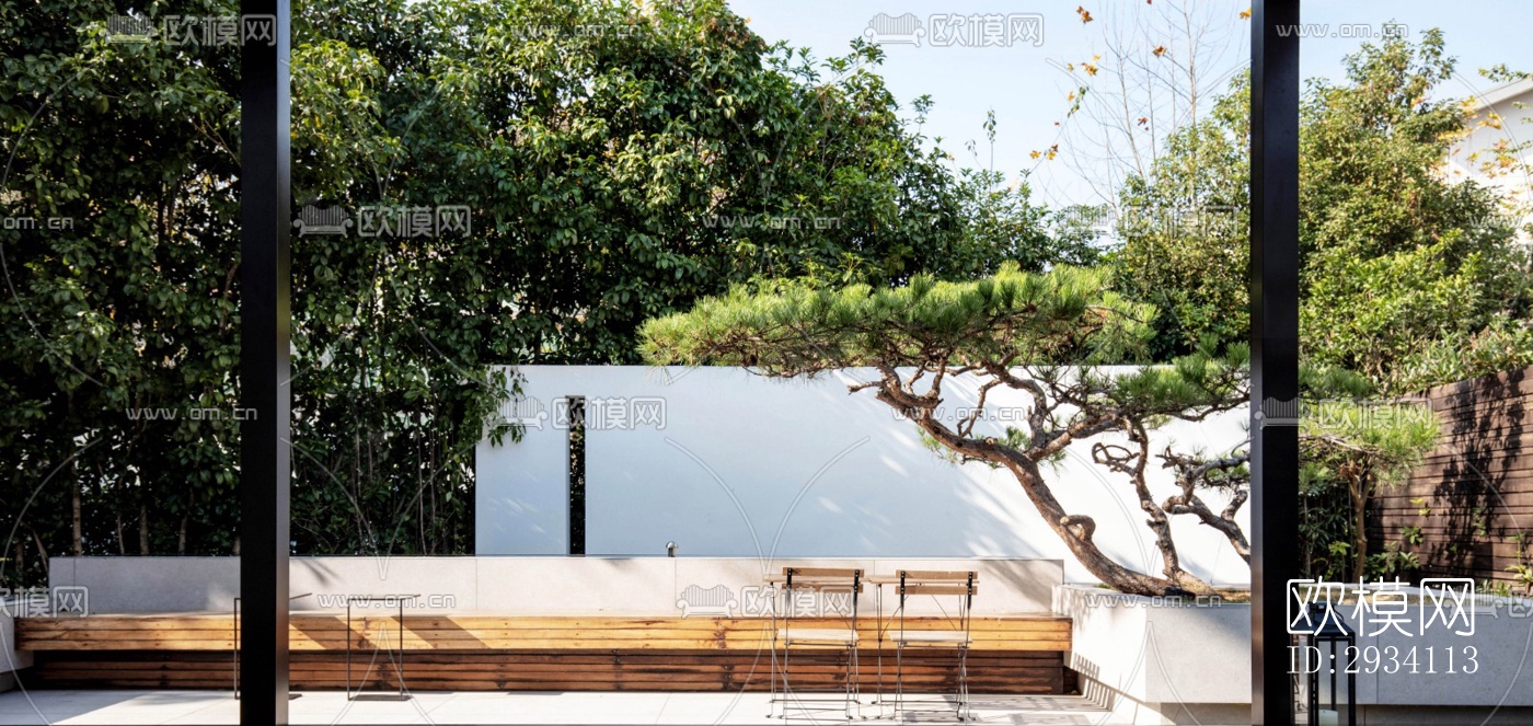 现代别墅效果图下载（渲染图15）