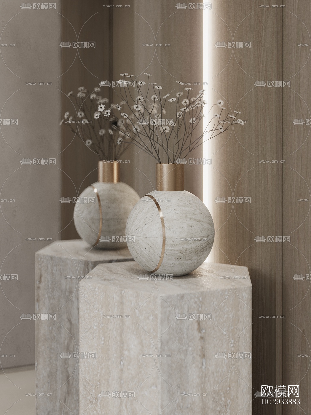 北欧别墅效果图下载（渲染图2）