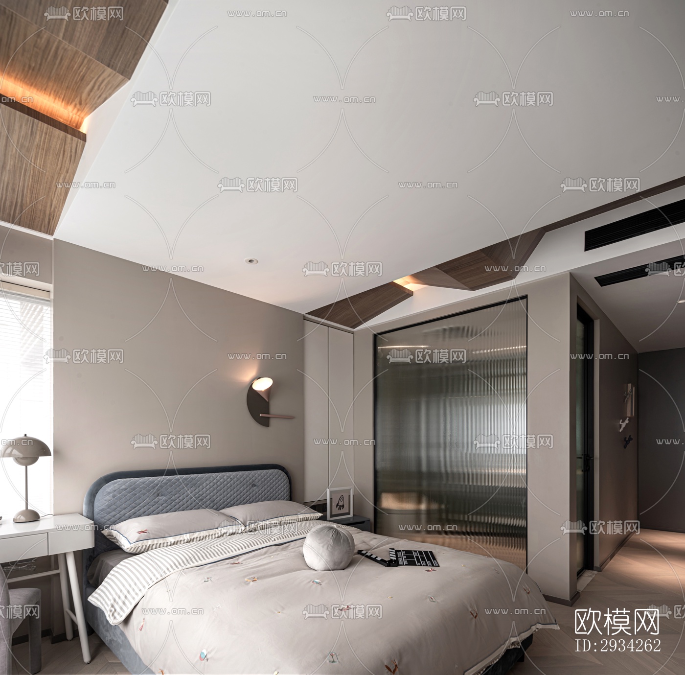 现代复式效果图下载（渲染图5）