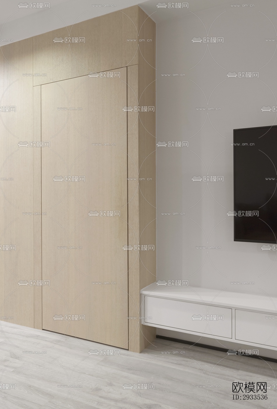 北欧公寓效果图下载（渲染图14）