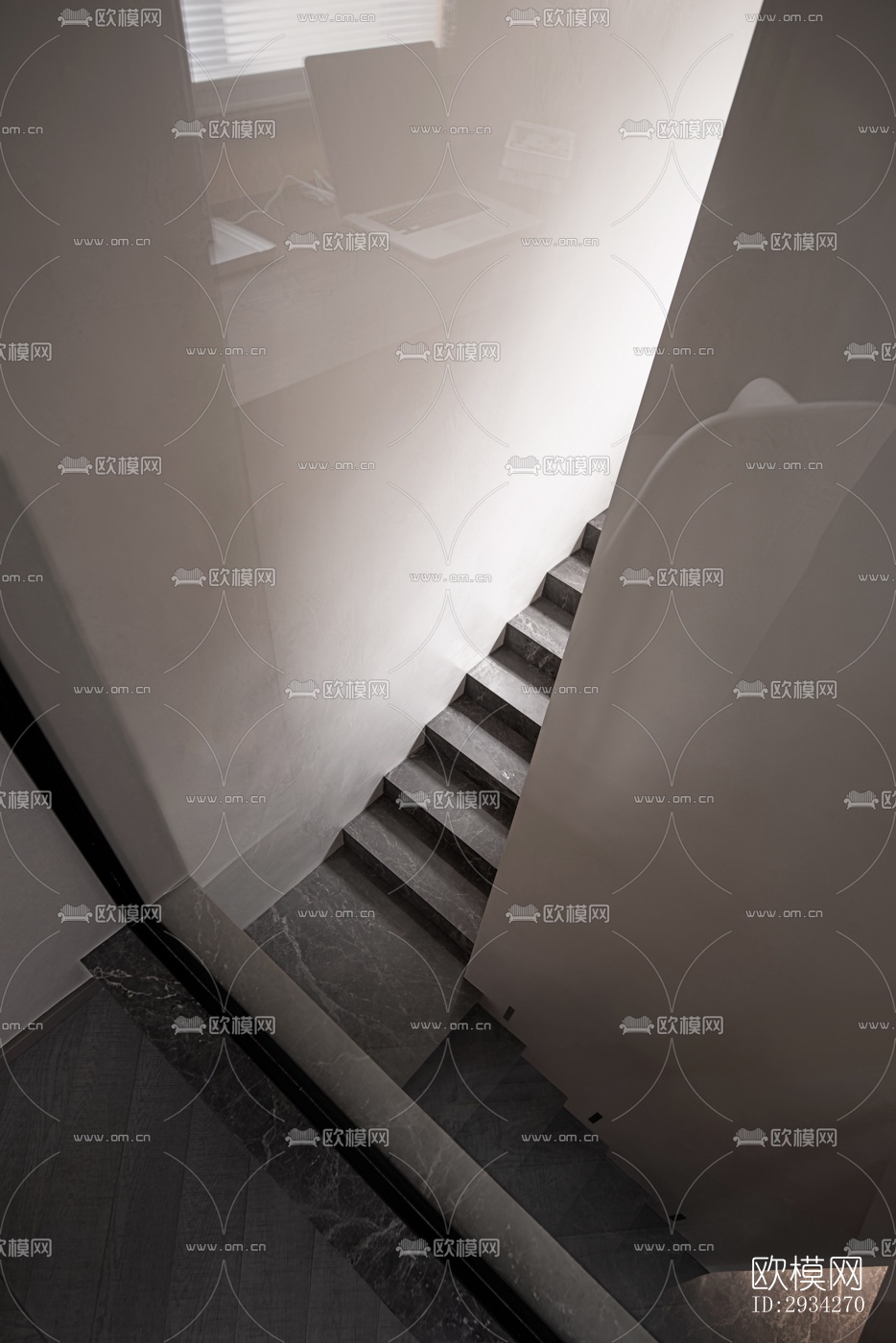 现代复式效果图下载（渲染图9）