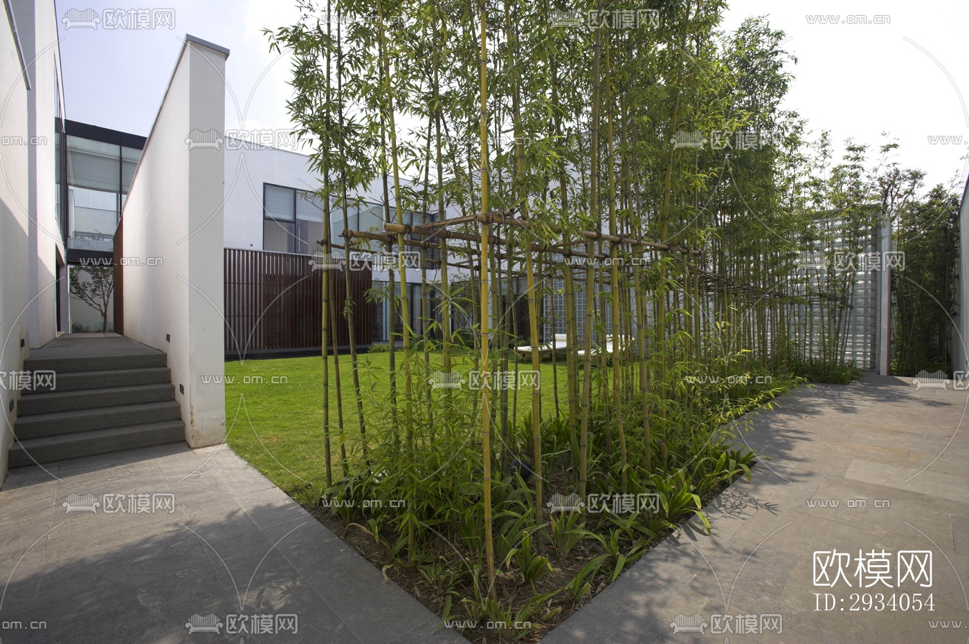 现代别墅效果图下载（渲染图15）