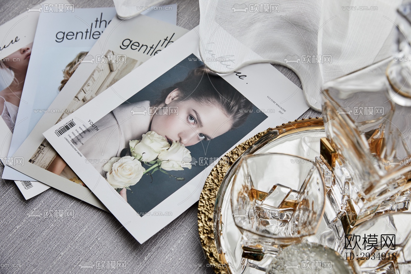 现代平层效果图下载（渲染图8）