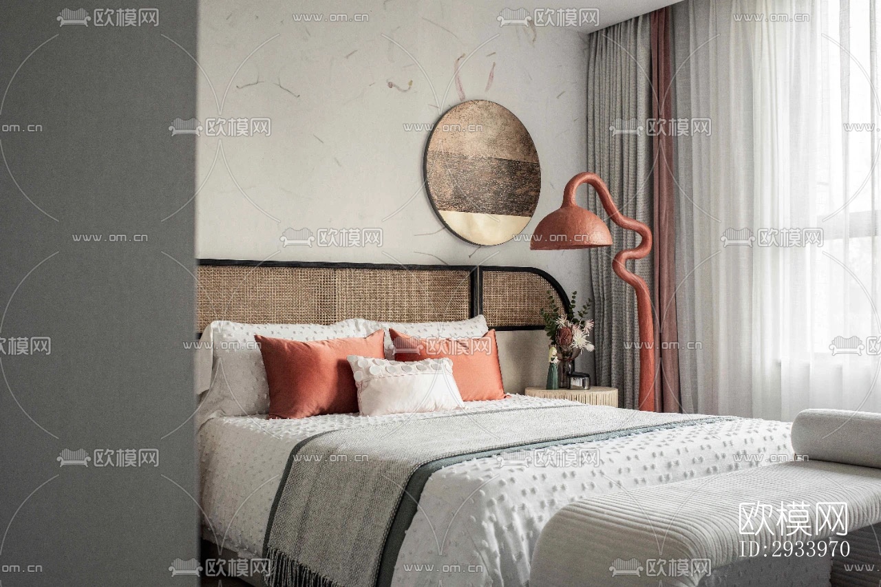 新中式别墅效果图下载（渲染图13）