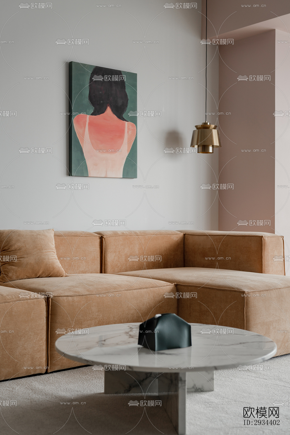 北欧平层效果图下载（渲染图11）