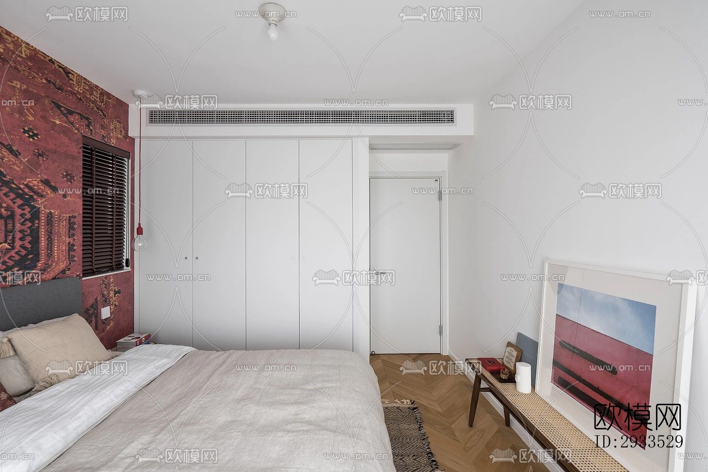 北欧公寓效果图下载（渲染图4）