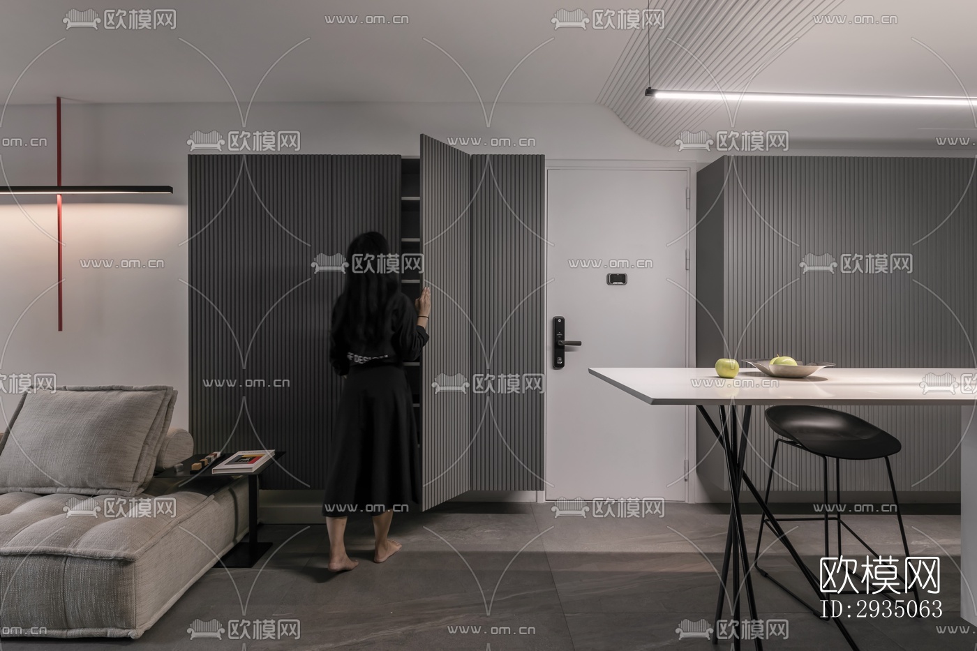 高级灰平层效果图下载（渲染图3）