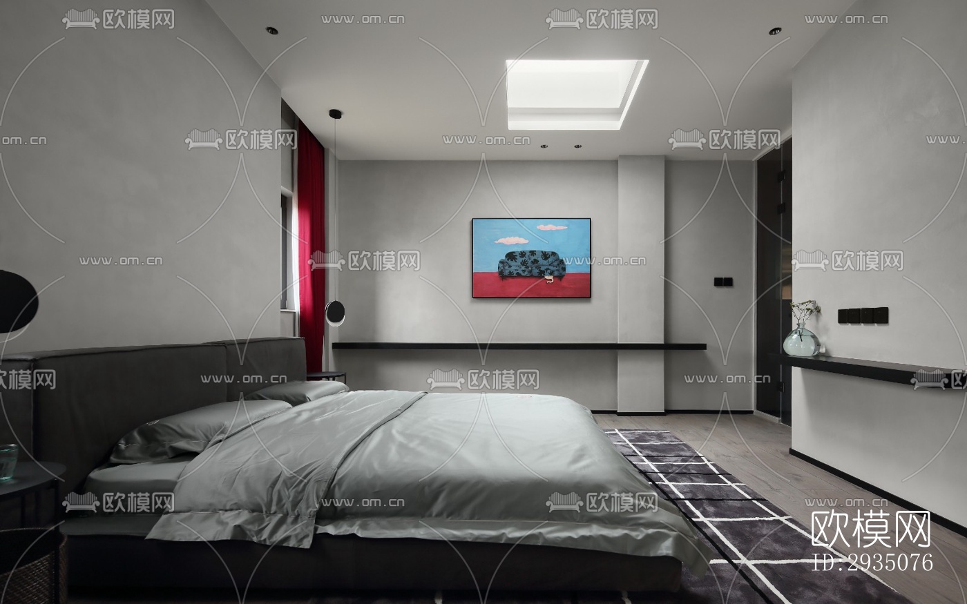 高级灰平层效果图下载（渲染图9）