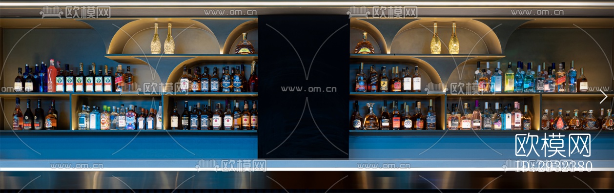 现代酒吧效果图下载（渲染图8）