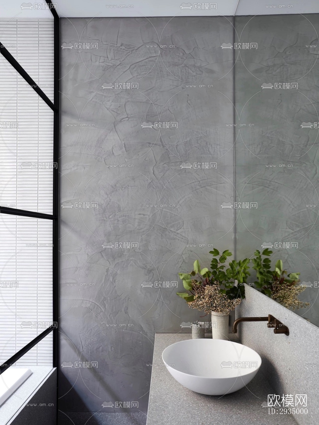 现代平层效果图下载（渲染图16）