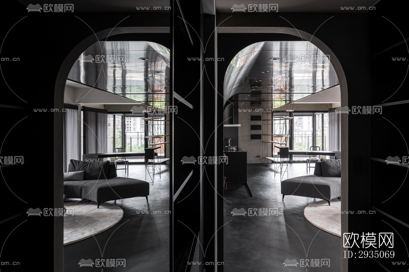 高级灰平层效果图下载（渲染图9）