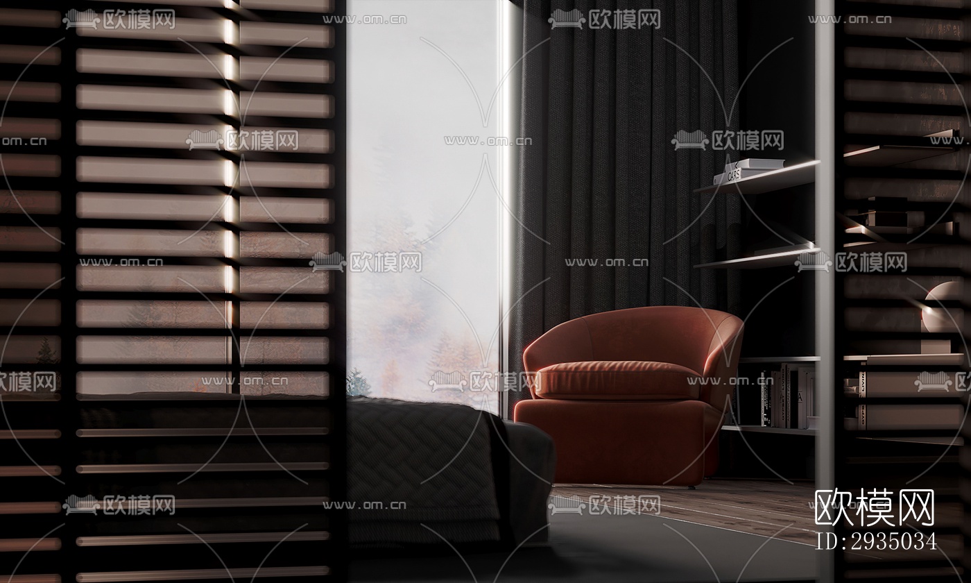 高级灰平层效果图下载（渲染图13）