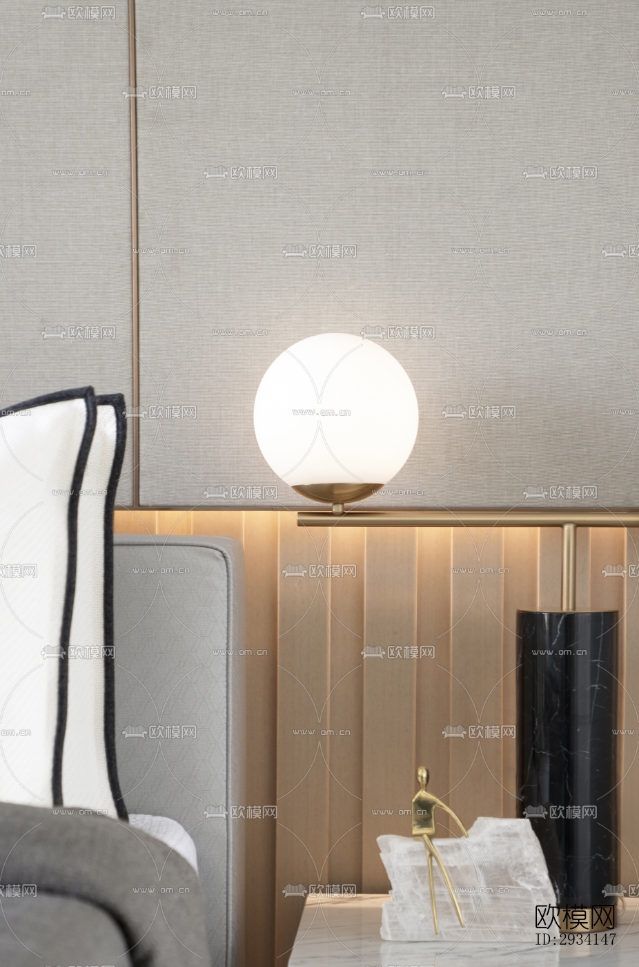 现代别墅效果图下载（渲染图3）