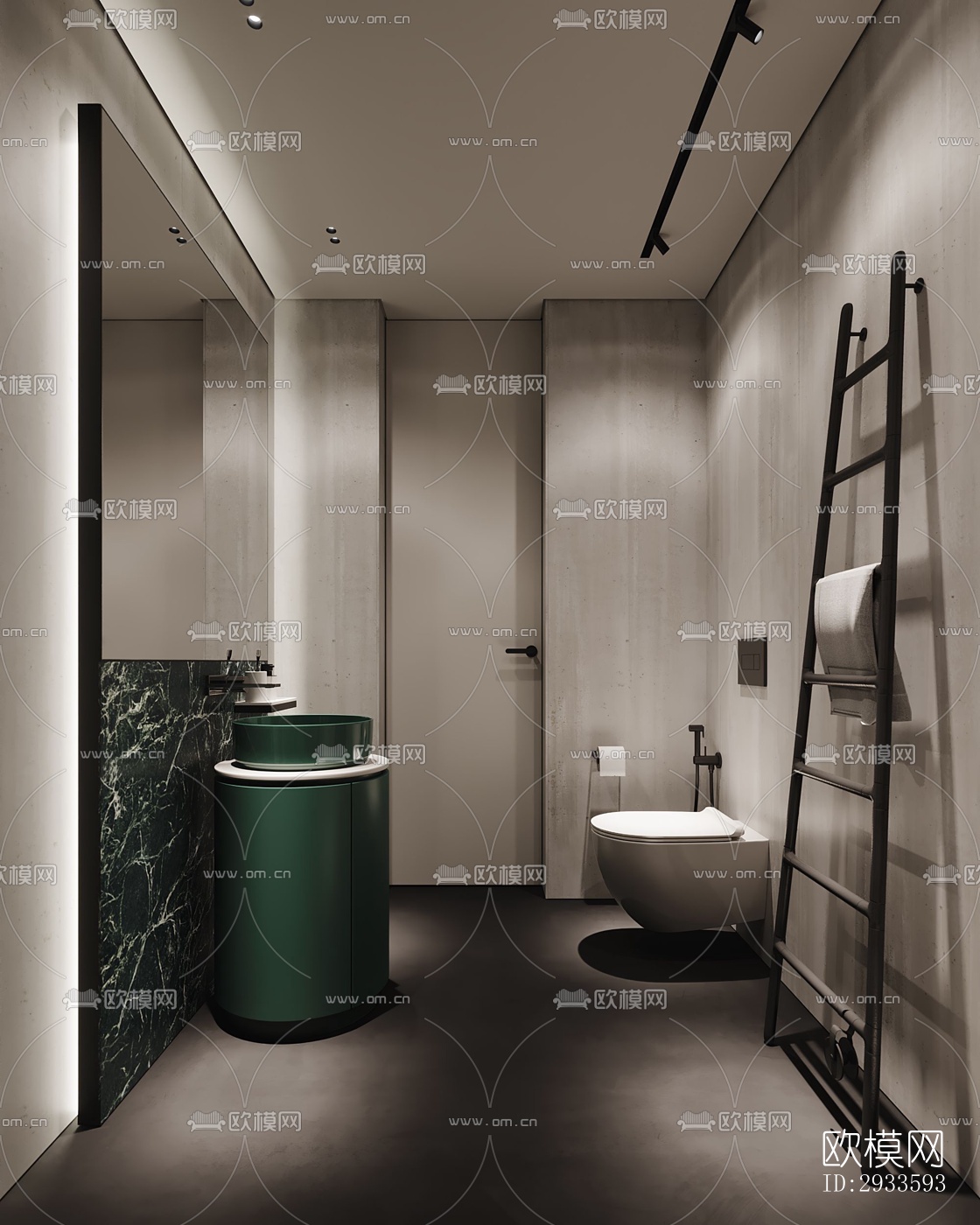 北欧公寓效果图下载（渲染图12）