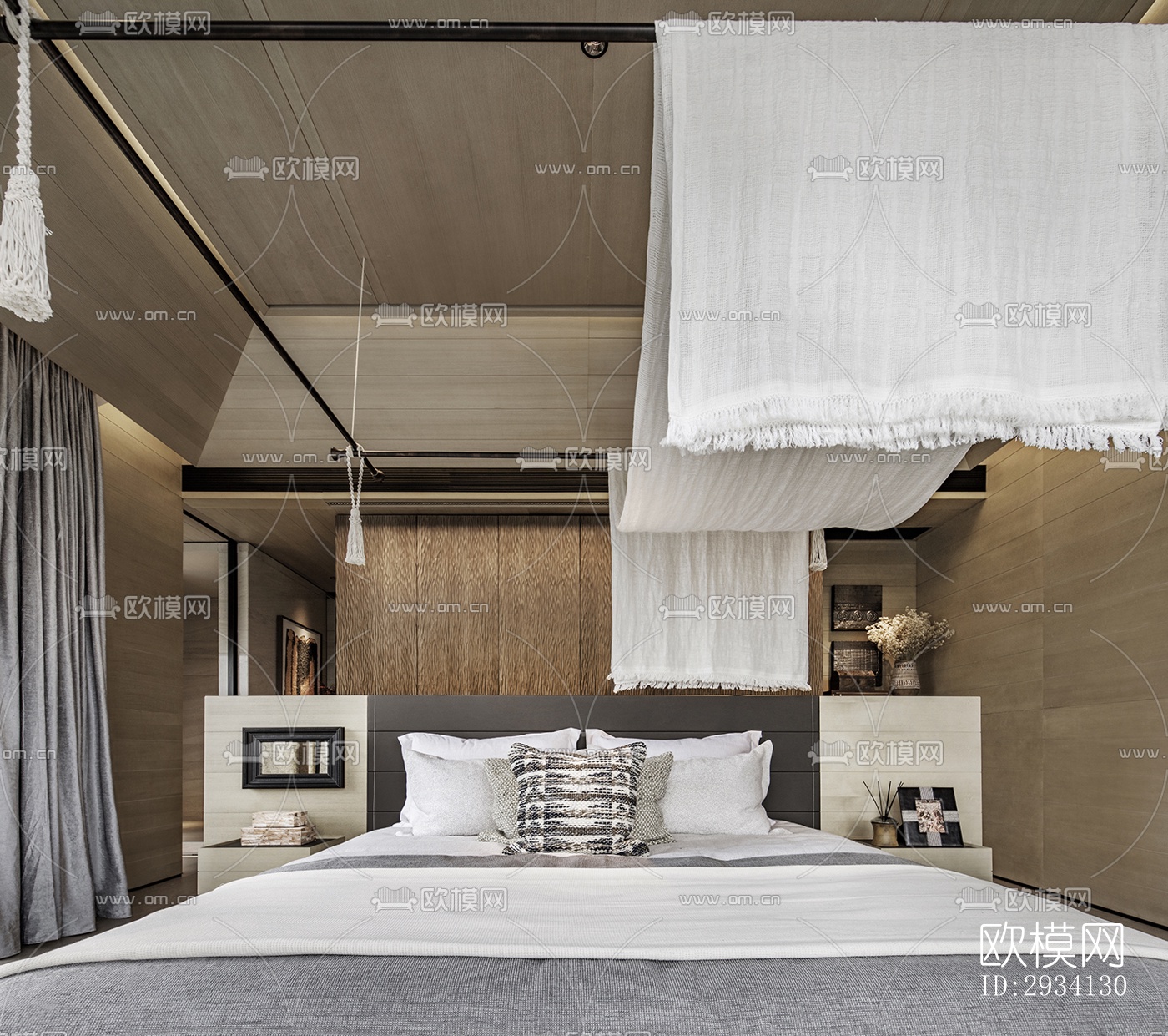 现代别墅效果图下载（渲染图10）