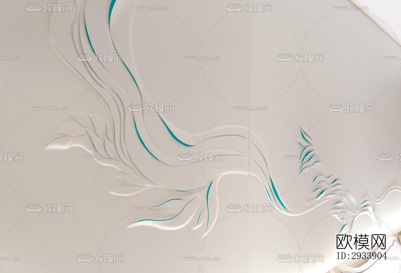 新中式别墅效果图下载（渲染图10）