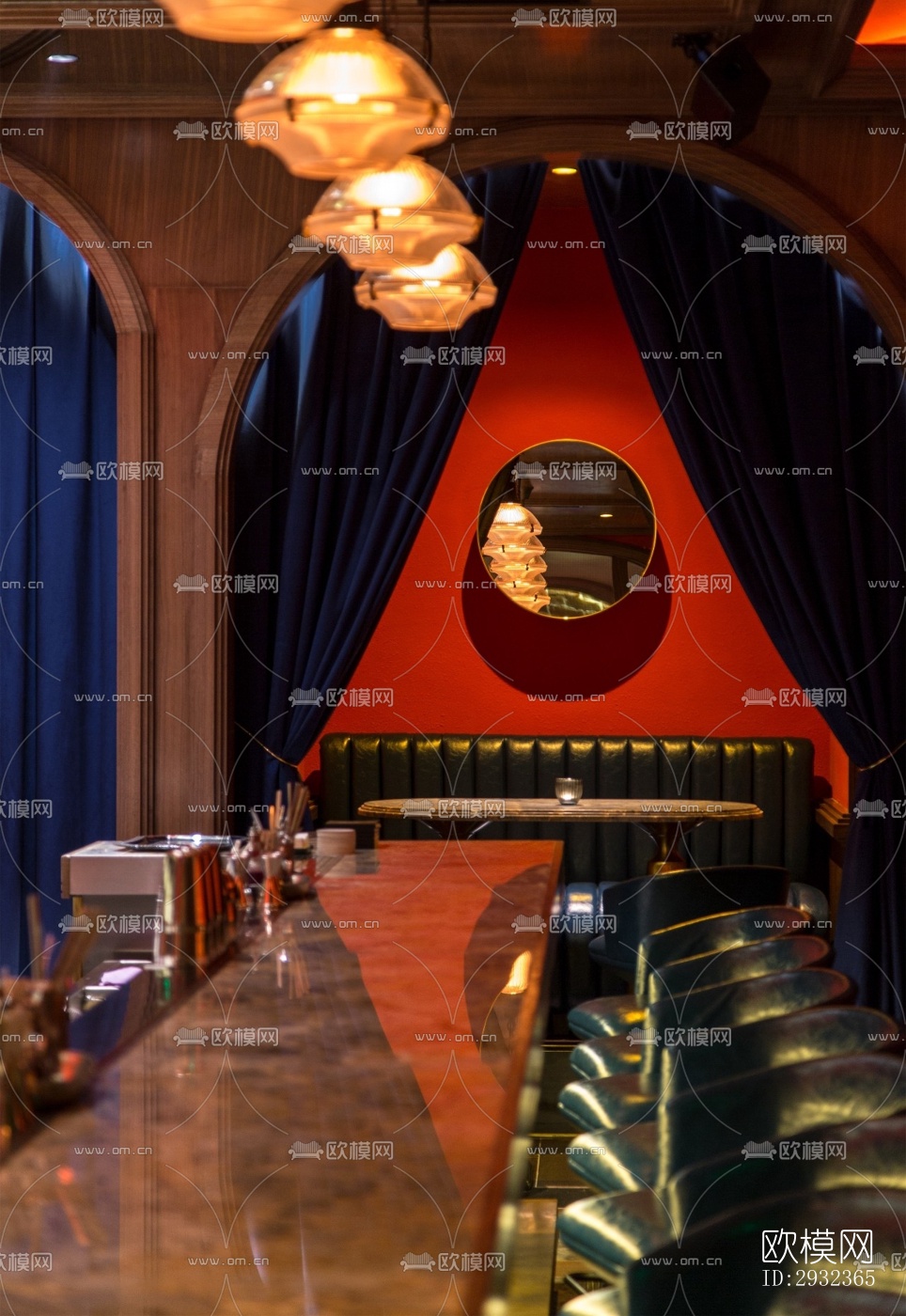 欧式酒吧效果图下载（渲染图3）