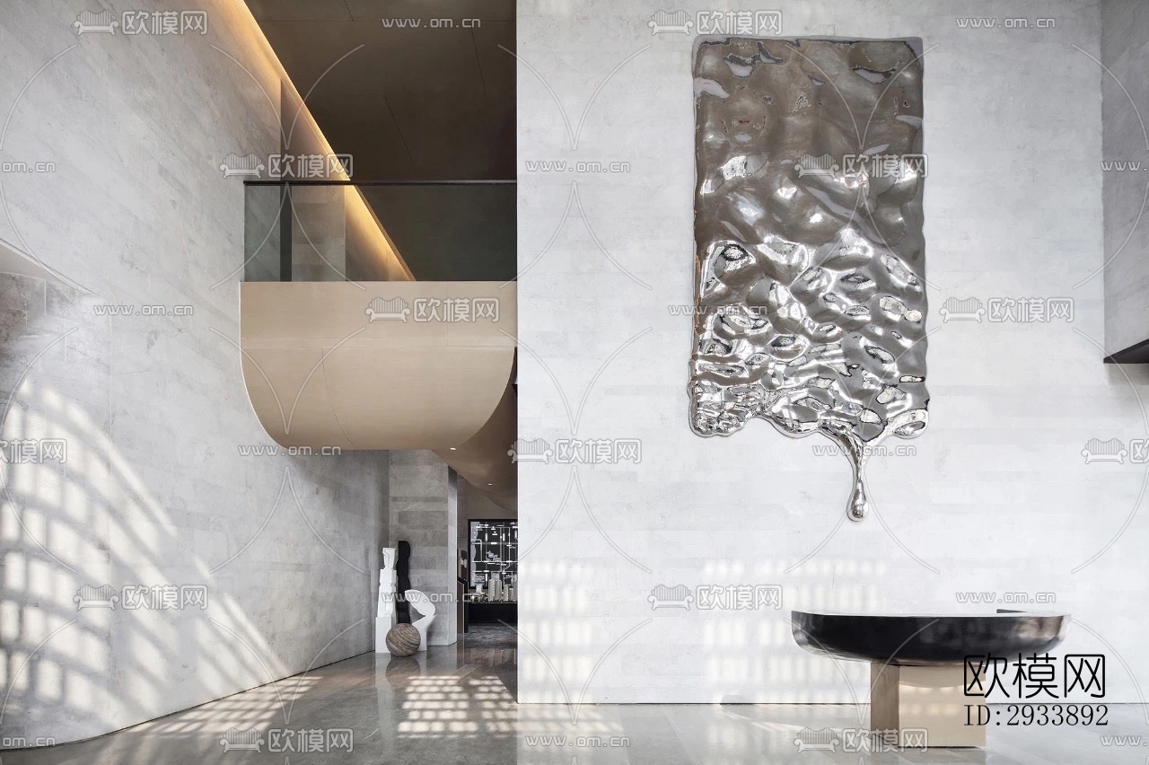 新中式别墅效果图下载（渲染图8）